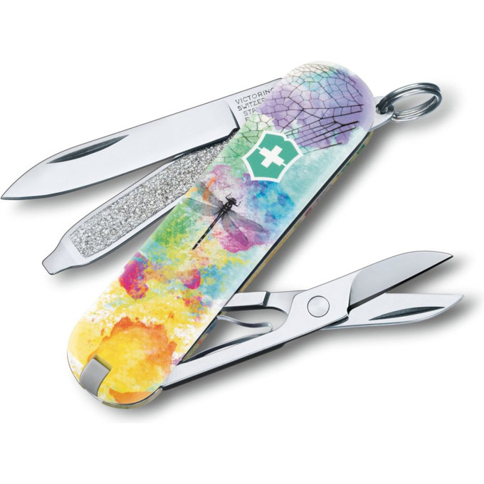 Нож-брелок Victorinox Classic Dragonfly 0.6223.L1701